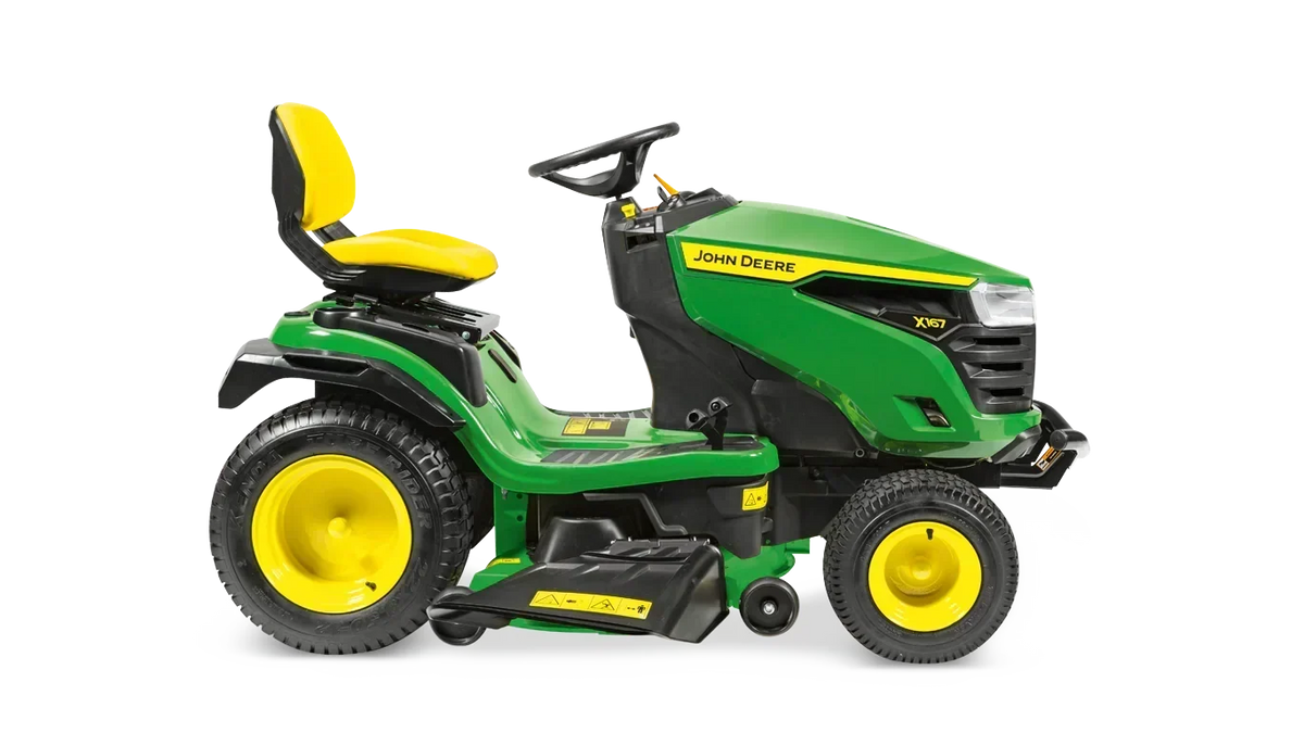 John Deere X167 Ride-on Lawnmower
